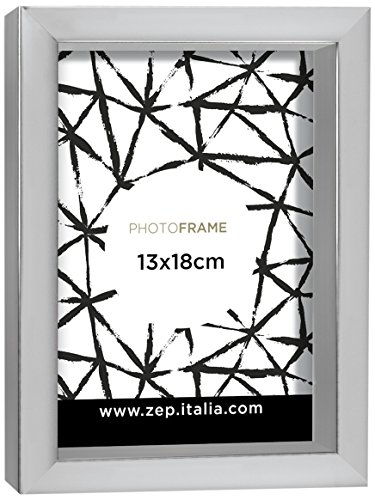 Zep S.r.l Inn Silver Kunststoffrahmen, Polystyrol, Silber, 22,6 x 32,7 cm von Zep