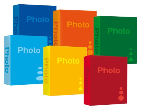 Fotoalbum für 300 Fotos, 11 x 16 Fotos, verschiedene Farben von Zep