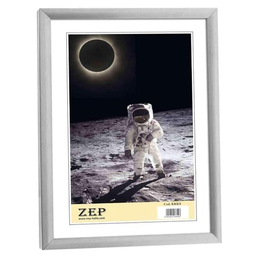 Zep KB11 Basic Collection Bilderrahmen A4 Kunstharz 21x 29,7cm silber von Zep