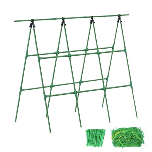 Zephylix Gartengurken Rankgitter Gemüse Rankgitter für Hochbeet 160.0 cm x 120.0 cm x 40.0 cm für Gemüse Ranke Erbsenbohne mit Netz Faltbar A-Rahmen Rankgitter Grün Zephylix Gartengurken Rankgitter Gemüse Rankgitter für Hochbeet 160.0 cm x 120.0 cm x 40.0 cm für Gemüse Ranke Erbsenbohne mit Netz Faltbar A-Rahmen Rankgitter Grün von Zephylix