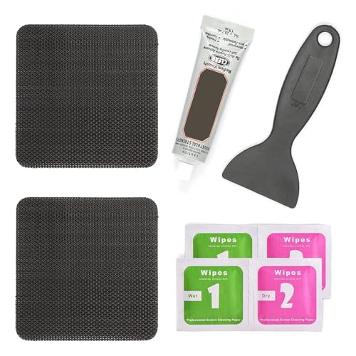 Zephylix Trampolin-Reparaturflicken-Set, 10,2 x 10,2 cm, rechteckig, für Trampolin-Matte, Risse oder Löcher in einer Trampolinmatte A von Zephylix