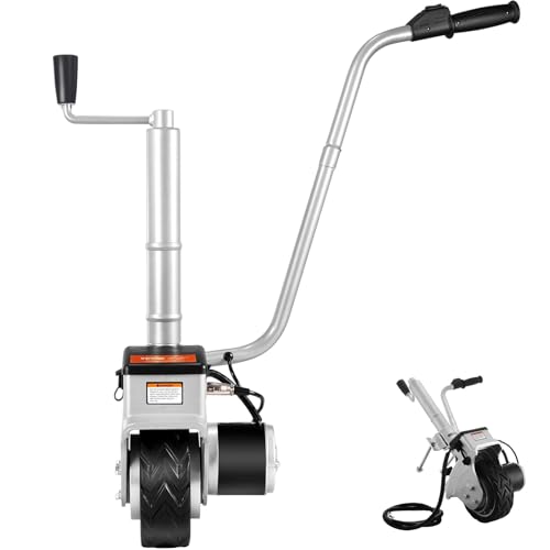 ZephyrGlow Generisch 220kg Stützrad, Robust & Langlebig mit 30,5-63cm Höhenregulierung & 20,3cm Felge von ZephyrGlow
