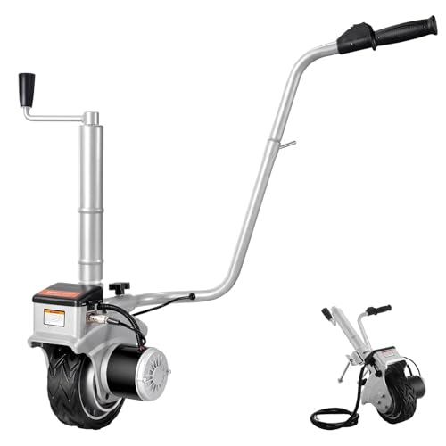 ZephyrGlow The Drive Stützrad 220kg, Vollautomatische Version mit 5000LB Tragfähigkeit & Einhandbedienung von ZephyrGlow