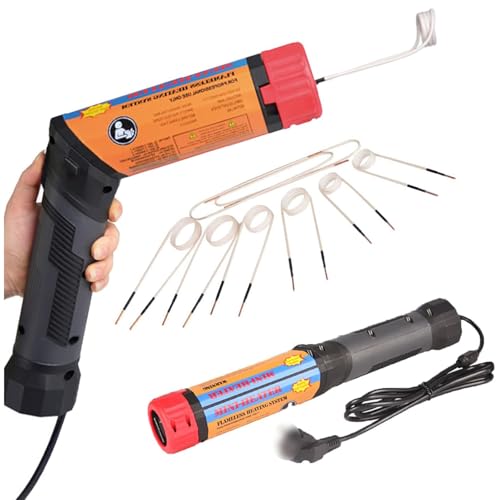 ZephyrGlow Tragbarer Induktionsheizer mit LED-Display, 8 induktive Heizspulen, Entfernt festgefressene Muttern ohne Flammenbildung,Black von ZephyrGlow