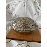 Vintage Nussknacker, Nussknacker Als Nuss, Silbernuss, Geschenk von ZephyrVintageShop