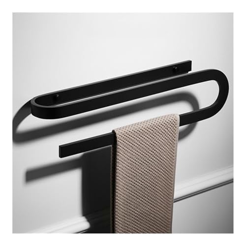 Badezimmerregale, Badetuchhalter, kreativer minimalistischer Handtuchhalter, verdickter Handtuchhalter aus Aluminium, ohne Bohren, an der Wand montierter Handtuchhalter , für Badezimmer/Wohnzimmer/Küc Badezimmerregale, Badetuchhalter, kreativer minimalistischer Handtuchhalter, verdickter Handtuchhalter aus Aluminium, ohne Bohren, an der Wand montierter Handtuchhalter , für Badezimmer/Wohnzimmer/Küc von Zephyria