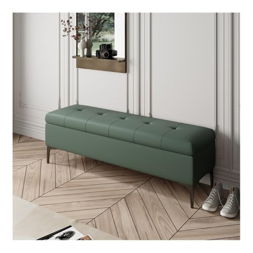 Flurbank mit Schuhplatz Multifunctional Storage Bench - Simple Doorway Shoe Bench Multifunktionaler Schuhorganizer-Hocker für Vor(Blue,60cm) von Zephyria