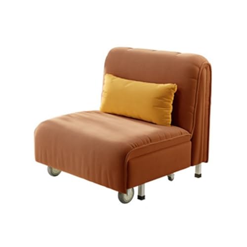Zephyria Platzsparendes Schlafsofa mit bequemer Matratze, Klappbares Schlafsofa mit Rädern, gepolsterter Gästesessel for Wohnzimmer und Büro Modernes Klappbett für kleine Räume, Wohnung(Brown,80cm) Zephyria Platzsparendes Schlafsofa mit bequemer Matratze, Klappbares Schlafsofa mit Rädern, gepolsterter Gästesessel for Wohnzimmer und Büro Modernes Klappbett für kleine Räume, Wohnung(Brown,80cm) von Zephyria