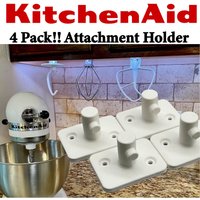 Kitchenaid Werkzeughalter 4Er Set | Unterschrank Aufbewahrungshalterung Organisieren Home Platzsparend Schneebesen Halter von ZephyrsMarket