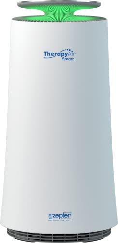 THERAPY AIR® SMART Luftreiniger von Zepter mit Hepa Filter Ionisator und UV-C-Licht, All-in-One-Filtersystem entfernt 99,9% der schädlichen Partikel, Krankheitserreger und Schadstoffe aus der Luft von Zepter
