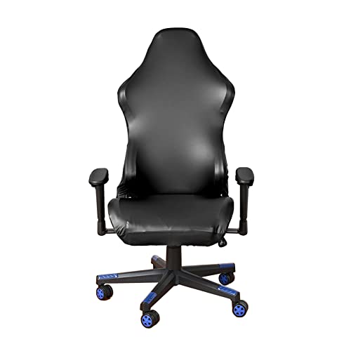 Zerci PU-Leder, wasserdicht, Universal-Computerstuhlbezug, für Spiele/Rennstuhl, Schonbezug für Bürostuhl, nur Bezug, ohne Stuhl) von Zerci