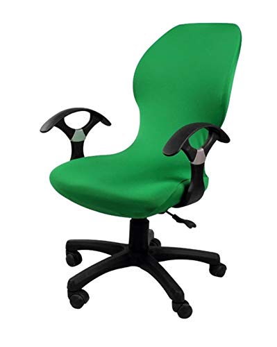 Zerci Strechhusse Tuch Stuhl, Abnehmbarer Bezug Pads Stretch Kissen federnden Stoff Bürostuhl (Nur Stuhlüberzug, Kein Stuhl) von Zerci