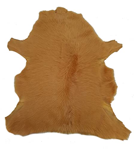 Zerimar Teppiche aus natürlichem Lammfell, doppelt gefärbt, Maße: 70 x 65 cm, 5,50 Fuß, Hochflorteppich, Teppich für Haustiere mit langem Flor | Fellteppiche für Tiere von Zerimar