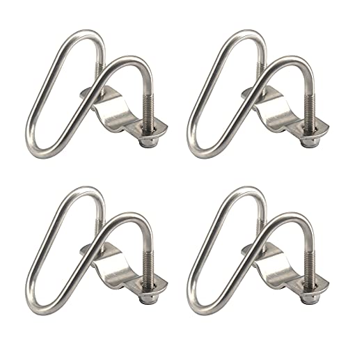 Kreuzrohrschnalle, M6 x 20 x 32 mm, 305 Edelstahl, Rohrschelle Kreuzverbinder, U-Form, Rohrschnalle für Bauernhof, Gewächshaus, Zaun, max. Rohr, 4 Stück Kreuzrohrschnalle, M6 x 20 x 32 mm, 305 Edelstahl, Rohrschelle Kreuzverbinder, U-Form, Rohrschnalle für Bauernhof, Gewächshaus, Zaun, max. Rohr, 4 Stück von Zerniple