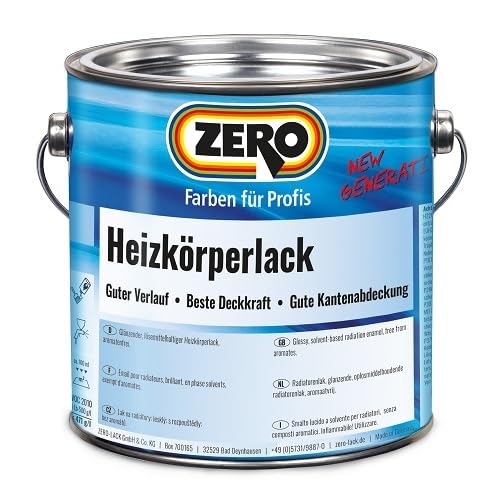 Heizkörperlack 750 ml Zero Lack Weiß Heizkörperlack 750 ml Zero Lack Weiß von Zero Lacke