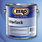 Vorlack / Vorstreichfarbe Weiß Neu von Zero Lack 2,5 Ltr. von Zero
