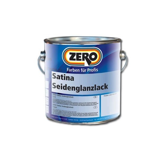 ZERO Satina Seidenglanzlack AF weiß 750 ml von Zero