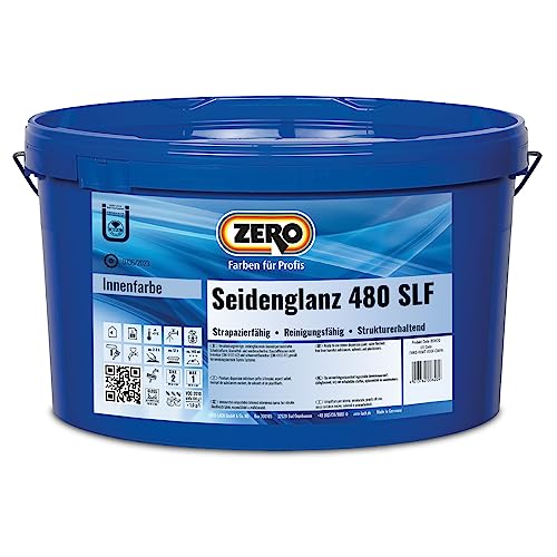 ZERO Seidenglanz 480 SLF weiß 12,5 l von Zero