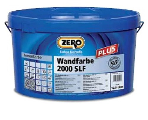 ZERO Wandfarbe 2000 SLF weiß 12,5 Liter von Zero
