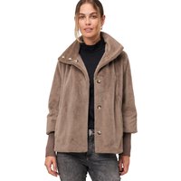 Zero Fellimitatjacke "zero Damen Fellimitat-Jacke mit Stehkragen" Zero Fellimitatjacke "zero Damen Fellimitat-Jacke mit Stehkragen" von Zero