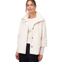 Zero Fellimitatjacke "zero Damen Fellimitat-Jacke mit Stehkragen" von Zero