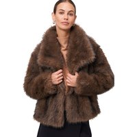 Zero Fieldjacket "zero Damen Jacke in Felloptik" von Zero