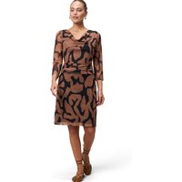 Zero Meshkleid "zero Damen Meshkleid mit Wasserfallausschnitt", drapiert /gerafft von Zero