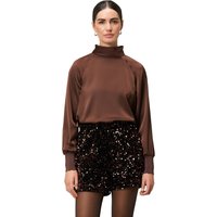 Zero Satinbluse "Damen Satinbluse mit Stehkragen" Zero Satinbluse "Damen Satinbluse mit Stehkragen" von Zero