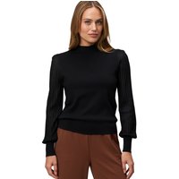 Zero Strickpullover "Damen Strickpullover mit transparenten Ärmeln" 1 Stk. tlg. weiteres Detail von Zero