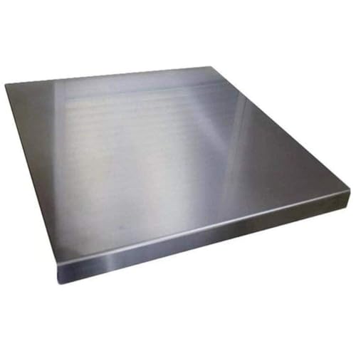 ZOIMANIA – Schneidebrett aus lebensmittelechtem Edelstahl – verschiedene Größen – Tiefe 60 cm (L 80 x T 60 x 3 cm) von ZeroInox