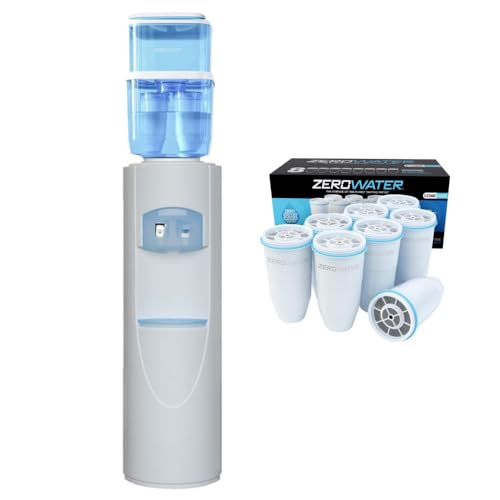 ZeroWater 18,9-Liter-Wasserfiltersystem + 8 Filtern + Oasis FRX-Kühler-Weiß ZeroWater 18,9-Liter-Wasserfiltersystem + 8 Filtern + Oasis FRX-Kühler-Weiß von ZeroWater