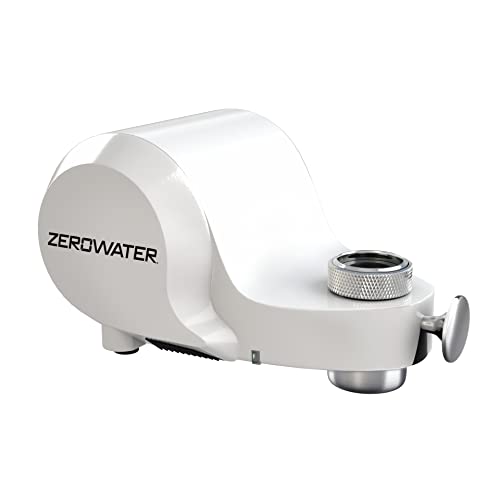 ZeroWater ZFM-400WH ExtremeLife Wasserhahn-Filtersystem, Weiß Wasserhahnfilter, Kunststoff von ZeroWater