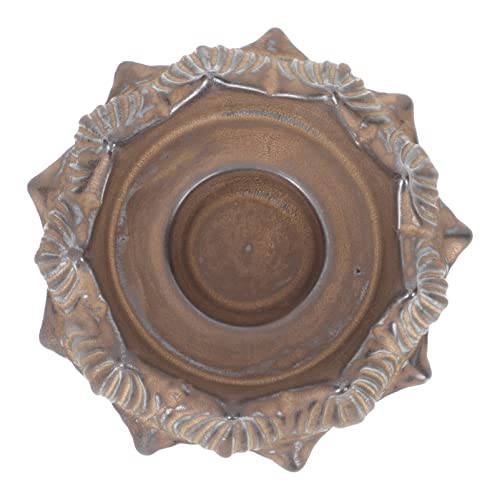 Kerzenhalter aus Keramik, antike chinesische Lotusblüte, Kerzenform, Ständer für Hochzeit, Party, Centerpiece, Abendessen, , Dekoration, buddhistisches Zubehör von Zerodeko