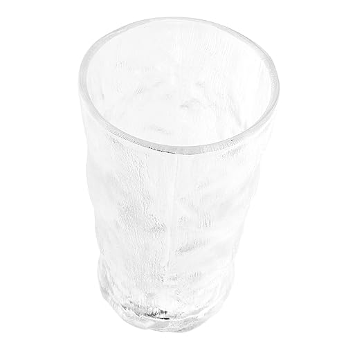 Wasserbecher Mit Gletschermuster Latte-gläser Whiskybecher Isolierte Kaffeebecher Glasbecher Biergläser Latté Bar-glaswaren Klare Wassergläser Tasse Kristallglas Haushalt Getränke von Zerodeko