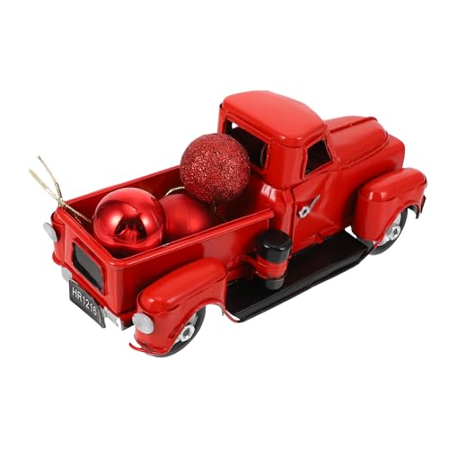 Zerodeko 1 STK Pick-up aus Eisen festlicher Sammelbarer Spielzeuglastwagen Transporter roter LKW weinachtskugel Weihnachts Kugeln Pickup-Truck- -Verzierung Plastik Zerodeko 1 STK Pick-up aus Eisen festlicher Sammelbarer Spielzeuglastwagen Transporter roter LKW weinachtskugel Weihnachts Kugeln Pickup-Truck- -Verzierung Plastik von Zerodeko