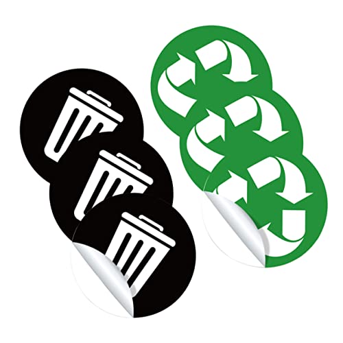 Zerodeko 1satz Mülltrennungs-aufkleber Selbstklebende Wasserfeste Sticker Für Einfache Abfallklassifizierung Und Wiederverwendbar Für Mülleimer Und Abfalltrennsysteme Zerodeko 1satz Mülltrennungs-aufkleber Selbstklebende Wasserfeste Sticker Für Einfache Abfallklassifizierung Und Wiederverwendbar Für Mülleimer Und Abfalltrennsysteme von Zerodeko