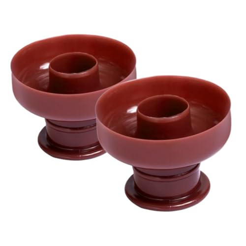 Zerodeko 2stücke Donutform Aus Kunststoff Runde Kuchenform Dekorative Backform Pressform Für Diy-kuchen Backzubehör Für Und Konditorei von Zerodeko