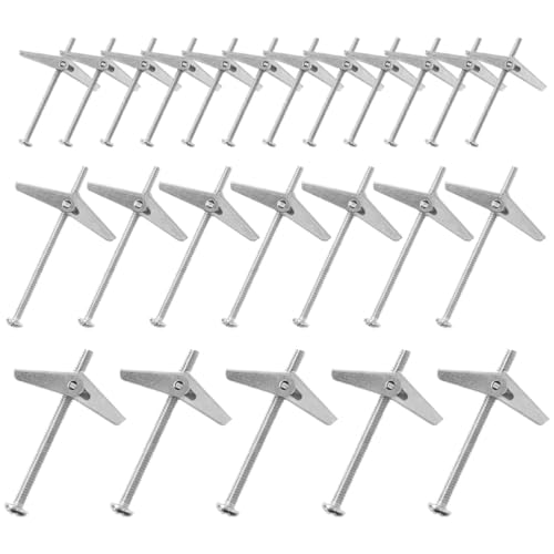 Zerodeko 1 Satz Heavy Duty Toggle Teilig Verzinkte Stahl Dübel mit Flügelmutter für Trockenbau Installieren Rostbeständig Vielseitig Einsetzbar Zerodeko 1 Satz Heavy Duty Toggle Teilig Verzinkte Stahl Dübel mit Flügelmutter für Trockenbau Installieren Rostbeständig Vielseitig Einsetzbar von Zerodeko