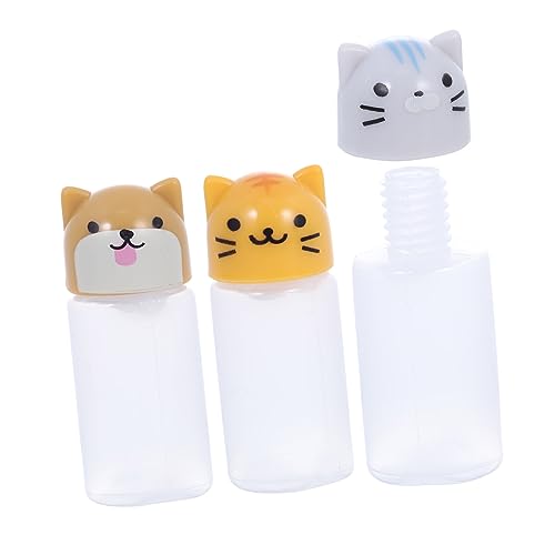 Zerodeko 1 Satz Mini Saucenflasche für Teiliges Tragbares Tierförmiges Gewürzbehälter aus Lebensmittelechtem Material für Essig Soße Pfeffer für Reisen und Küchen von Zerodeko