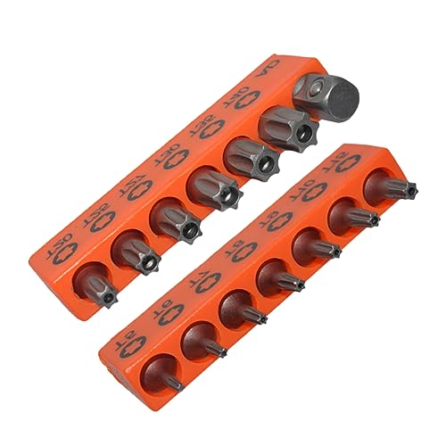 Zerodeko 1 Satz Sicherheitsbit Set aus Stahl Teilig mit Adapter Lange Lobige Bits für Schraubendreher und Werkzeuge Tamper Resistant Design für Präzise Anwendungen Zerodeko 1 Satz Sicherheitsbit Set aus Stahl Teilig mit Adapter Lange Lobige Bits für Schraubendreher und Werkzeuge Tamper Resistant Design für Präzise Anwendungen von Zerodeko