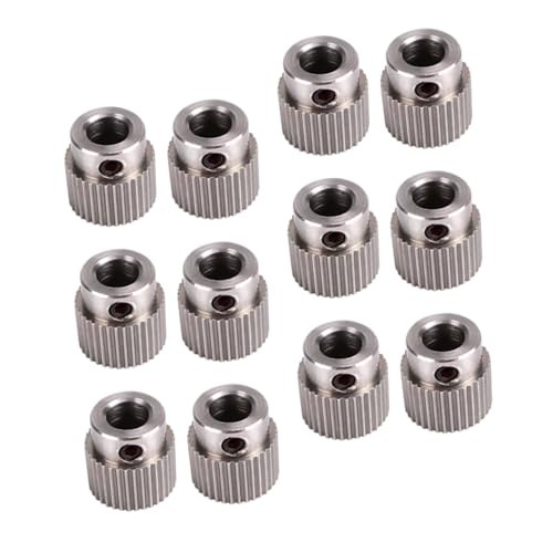 Zerodeko 1 Satz Zähne Extruder Für Robuste Einfach Zu Installierende Feed Wheels Für Verschiedene Modelle Hohe Tragfähigkeit Zuverlässige 15 Stück von Zerodeko