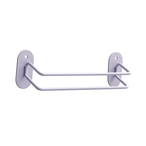 Zerodeko 1stück Schuhe Rack Mit Doppelstange Handtuchhalter Für Zuhause Selbstklebender Und Bohrfreier Towel Storage Stand Platzsparend Und Robust Für Schuhe Handtücher Und Kleidung von Zerodeko