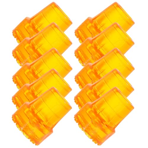 Zerodeko 10 Stück Ersatz Gummispitzen Für Gehstöcke Strapazierfähig rutschfest Verbesserte Stabilität Und Griffigkeit Für Gehstöcke Wanderstöcke Krücken Gelb Zerodeko 10 Stück Ersatz Gummispitzen Für Gehstöcke Strapazierfähig rutschfest Verbesserte Stabilität Und Griffigkeit Für Gehstöcke Wanderstöcke Krücken Gelb von Zerodeko