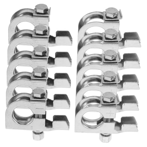 Zerodeko 10 Stück Teiliges Batterie-klemmen Funkenarmes Design Langlebigen Schnellspannern Kompatibel mit Auto Boot Wohnmobil und Lkw Einfache Montage und Robuster Schutz für Zerodeko 10 Stück Teiliges Batterie-klemmen Funkenarmes Design Langlebigen Schnellspannern Kompatibel mit Auto Boot Wohnmobil und Lkw Einfache Montage und Robuster Schutz für von Zerodeko