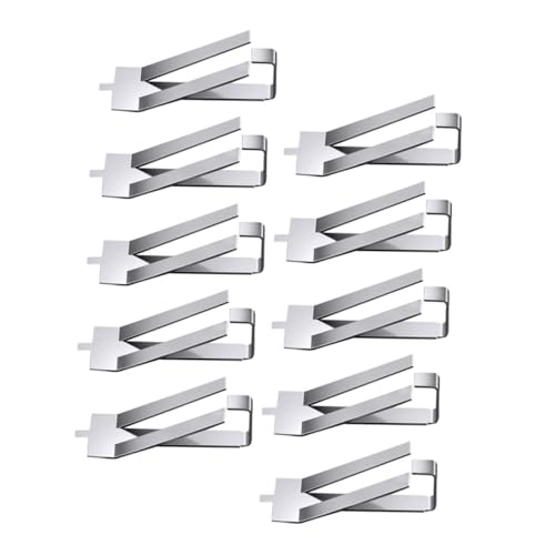 Zerodeko 10 Stück Teiliges Edelstahl Glasbettklammern Drucker Stabile Federklammern zur Fixierung der Hotbed glasplattform Langlebige Halterungen für Präzisen Druckbetrieb Zerodeko 10 Stück Teiliges Edelstahl Glasbettklammern Drucker Stabile Federklammern zur Fixierung der Hotbed glasplattform Langlebige Halterungen für Präzisen Druckbetrieb von Zerodeko