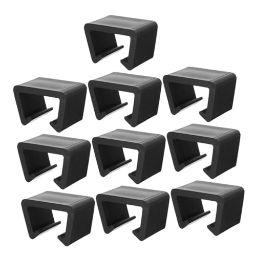 Zerodeko 10 Stück Teiliges Sofa Clips für Terrassenmöbel Stabile Kunststoffverbinder für Rattan Lounge Windfeste Outdoor Möbelhalter Sichere Verbindung für Flexible Gartensofas von Zerodeko