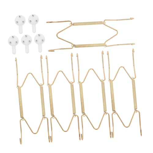 Zerodeko 10 Stück Teiliges Wandtellerhalter mit Unsichtbaren Metallhaken für Präsentation von Tellern Fotos Handtüchern Schlüsseln und Beschädigungsfreier Nägel Zerodeko 10 Stück Teiliges Wandtellerhalter mit Unsichtbaren Metallhaken für Präsentation von Tellern Fotos Handtüchern Schlüsseln und Beschädigungsfreier Nägel von Zerodeko