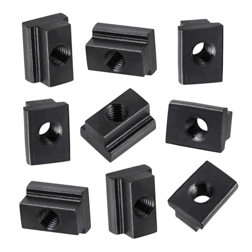Zerodeko 10 Stück Teiliges aus Kohlenstoffreichem Stahl Präzise Gefertigte Schwarze Schiebemuttern mit Oxidbeschichtung Abriebfest und Langlebig Passend für Pick up Dachträger und Zerodeko 10 Stück Teiliges aus Kohlenstoffreichem Stahl Präzise Gefertigte Schwarze Schiebemuttern mit Oxidbeschichtung Abriebfest und Langlebig Passend für Pick up Dachträger und von Zerodeko