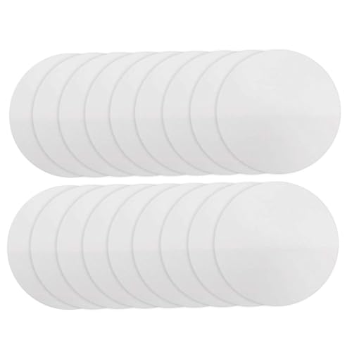 Zerodeko 100 Blatt Qualitative Rundfilterpapiere Schnellfiltrationsgeschwindigkeit Laborfilterpapier für Chemie Öltest Filterkreise für Pilzzucht von Zerodeko