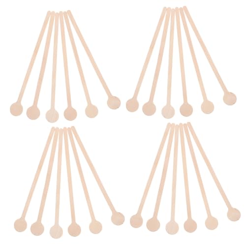 Zerodeko 100 Stück Holzstäbchen mit Rundem Ende Kaffeerührstäbchen aus Holz für Kaffee Tee Milch Cocktails Heißgetränke Praktische Leichte Rührstäbchen für Zuhause Büro Wiederverwendbar Zerodeko 100 Stück Holzstäbchen mit Rundem Ende Kaffeerührstäbchen aus Holz für Kaffee Tee Milch Cocktails Heißgetränke Praktische Leichte Rührstäbchen für Zuhause Büro Wiederverwendbar von Zerodeko